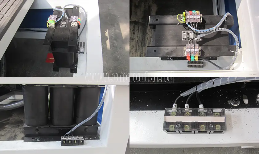 Transformador de 480 V en máquina enrutadora computarizada eagletec.jpg